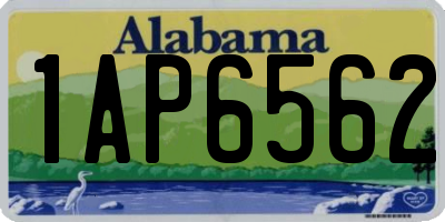 AL license plate 1AP6562