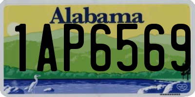 AL license plate 1AP6569