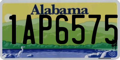 AL license plate 1AP6575