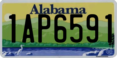 AL license plate 1AP6591