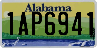 AL license plate 1AP6941
