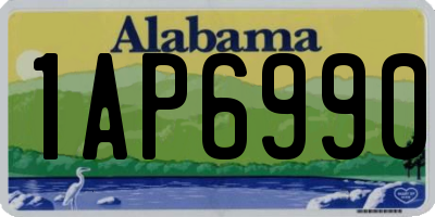 AL license plate 1AP6990