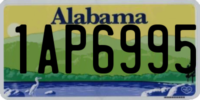 AL license plate 1AP6995