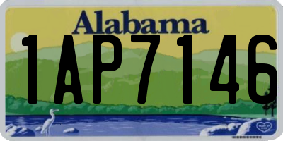 AL license plate 1AP7146
