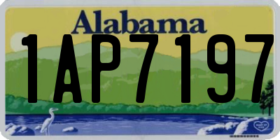 AL license plate 1AP7197