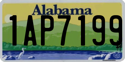 AL license plate 1AP7199