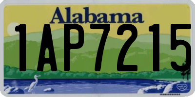 AL license plate 1AP7215