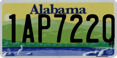 AL license plate 1AP7220