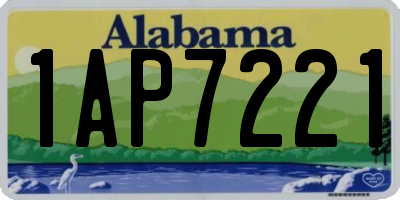 AL license plate 1AP7221