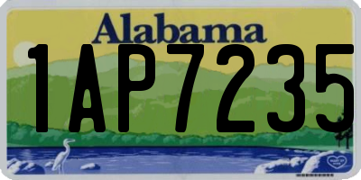 AL license plate 1AP7235