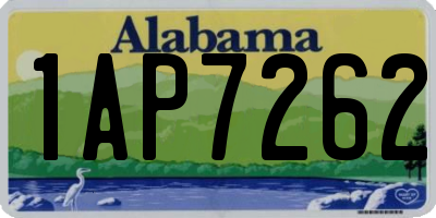 AL license plate 1AP7262