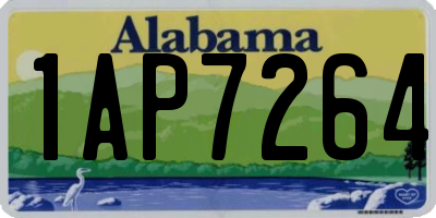 AL license plate 1AP7264