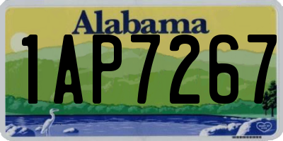 AL license plate 1AP7267