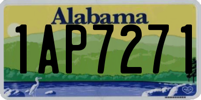 AL license plate 1AP7271