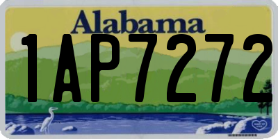 AL license plate 1AP7272