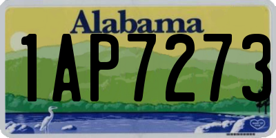 AL license plate 1AP7273