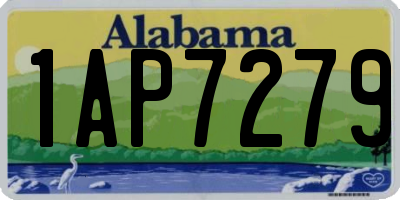 AL license plate 1AP7279