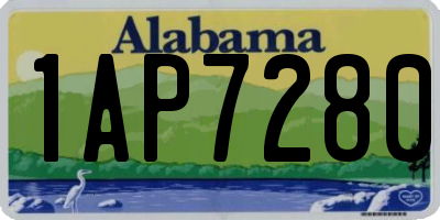AL license plate 1AP7280