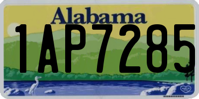 AL license plate 1AP7285