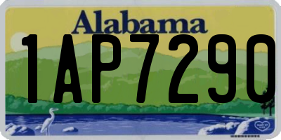 AL license plate 1AP7290