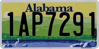 AL license plate 1AP7291