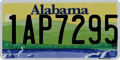 AL license plate 1AP7295