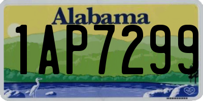 AL license plate 1AP7299