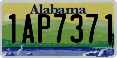 AL license plate 1AP7371
