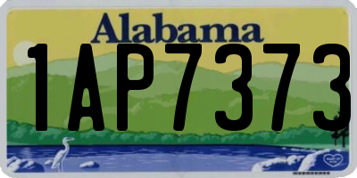 AL license plate 1AP7373