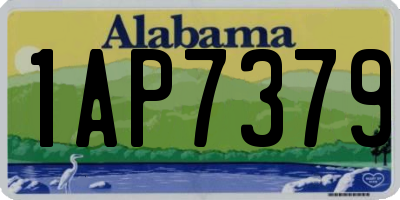 AL license plate 1AP7379