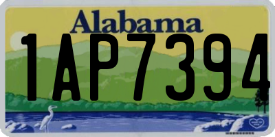 AL license plate 1AP7394