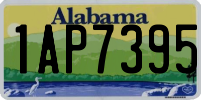 AL license plate 1AP7395