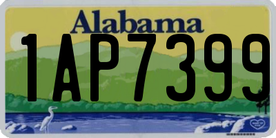 AL license plate 1AP7399