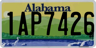 AL license plate 1AP7426