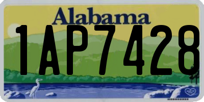 AL license plate 1AP7428