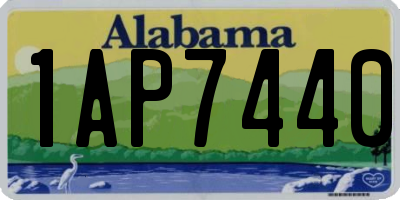 AL license plate 1AP7440