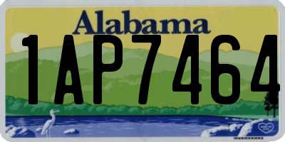 AL license plate 1AP7464