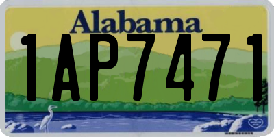 AL license plate 1AP7471