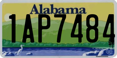 AL license plate 1AP7484