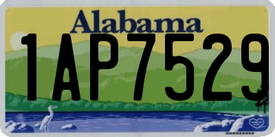 AL license plate 1AP7529