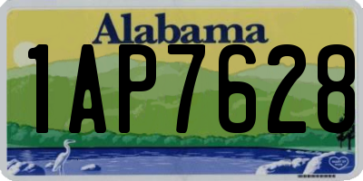 AL license plate 1AP7628
