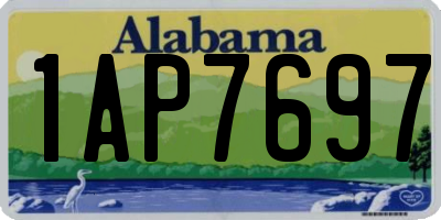 AL license plate 1AP7697