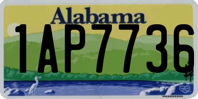 AL license plate 1AP7736