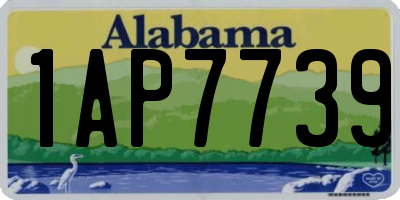 AL license plate 1AP7739