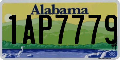 AL license plate 1AP7779