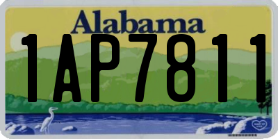 AL license plate 1AP7811