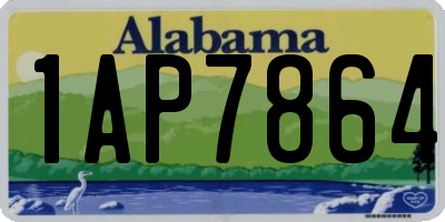 AL license plate 1AP7864