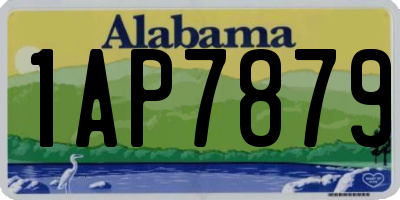AL license plate 1AP7879