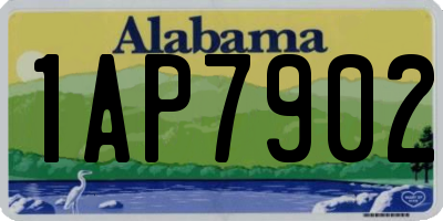 AL license plate 1AP7902