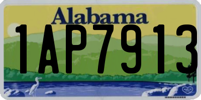 AL license plate 1AP7913